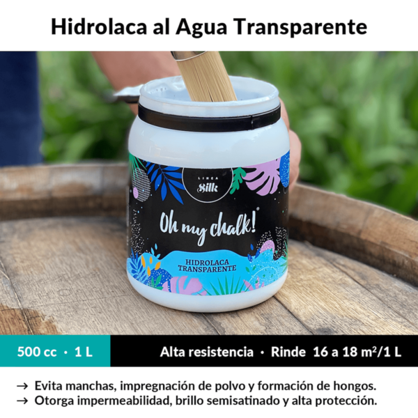 Hidrolaca Transparente OH My Chalk! - Imagen 3