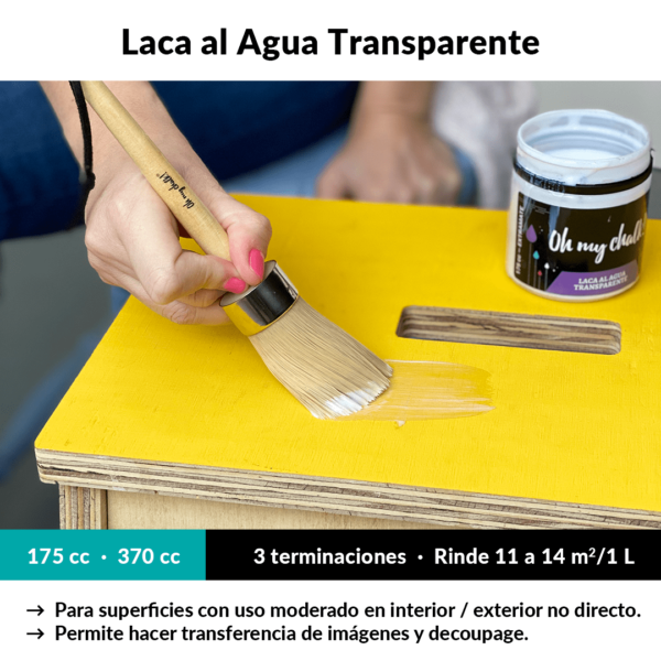 Laca Transparente ExtraMate OH My Chalk! - Imagen 3